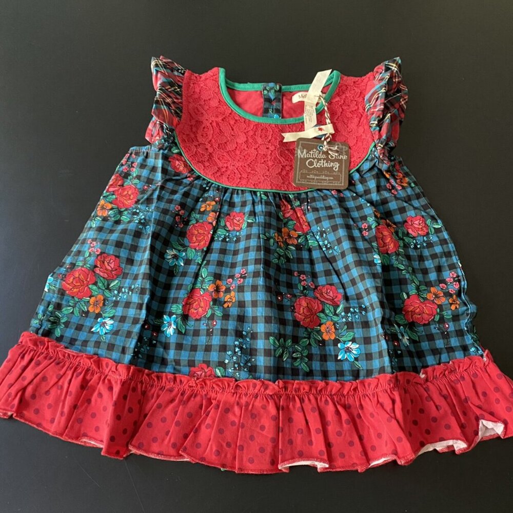NWT Matilda Jane Boughs of Holly Tunic